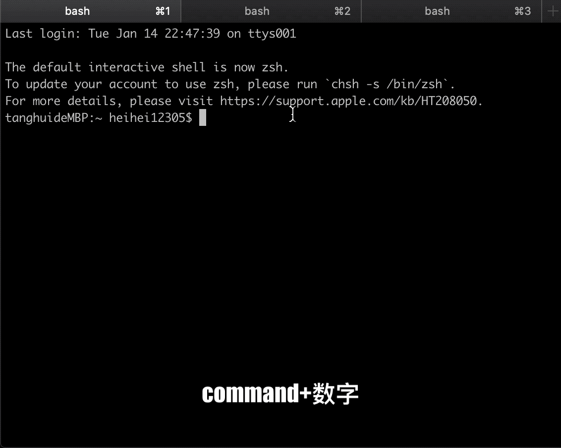 全程gif带你体验iterm2的强大 掘金