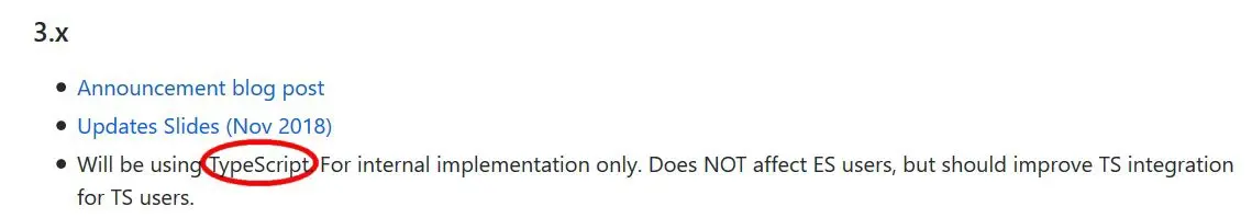 来源：[Vue.js Roadmap](https://github.com/vuejs/roadmap)