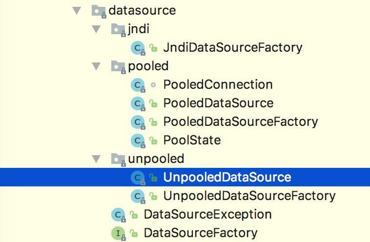 Mybatis 数据源DateSource的分类