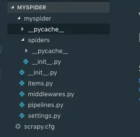scrapy + mogoDB 网站爬虫