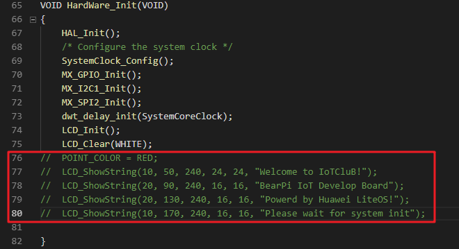 注释字符显示代码