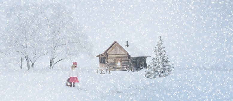 Winter, Christmas, Snow, December