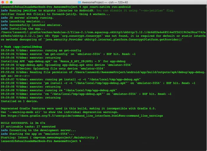 构建React Native应用