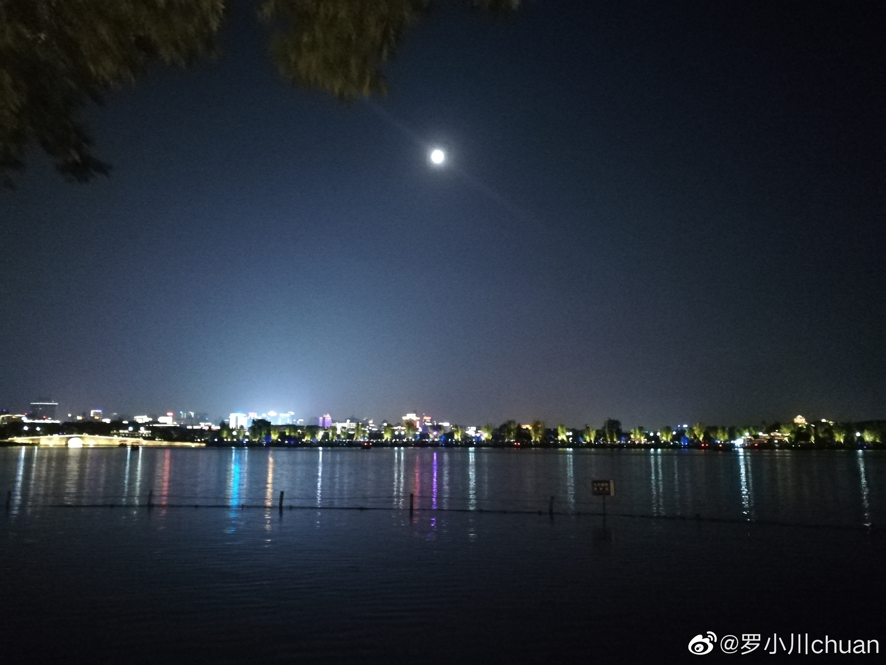 中秋西湖边2
