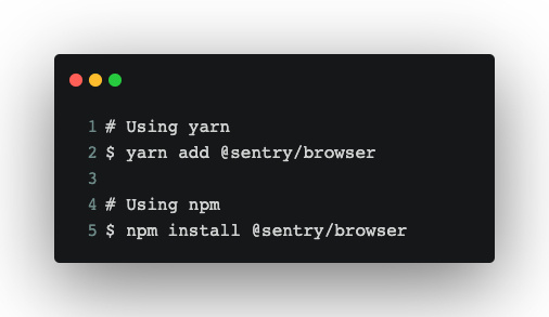 安装sentry依赖 安装sentry依赖