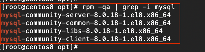 Centos8安装Mysql8.0(RPM)