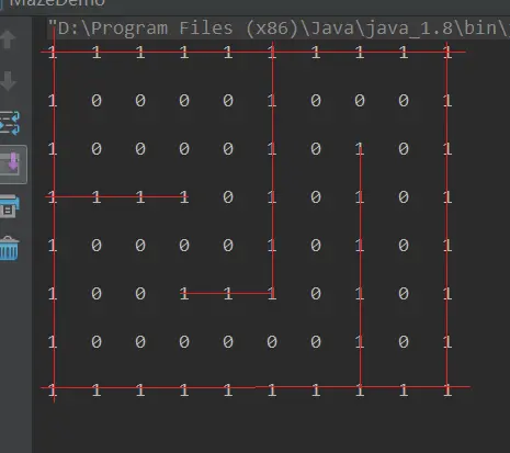 使用数据结构创建迷宫