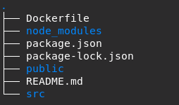 react application dockerfile