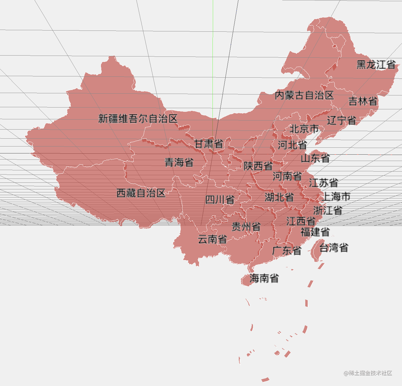Threejs Map (GeoJSON) - Moment For Technology