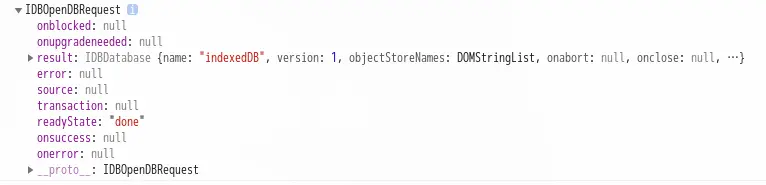 IDBOpenDBRequest