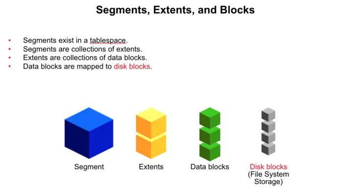 Segments, Extents, and Blocks