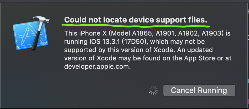 Could-not-locate-device-support-files