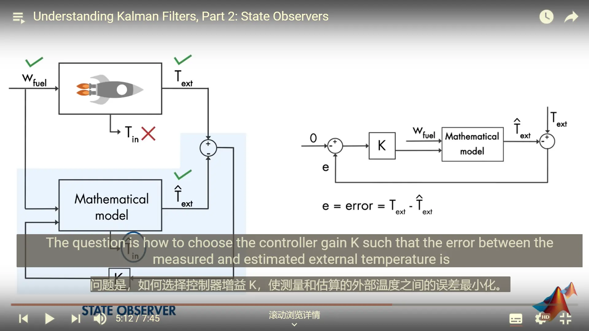 理解卡尔曼滤波器(MATLAB官方教程)卡尔曼滤波器是一种优化估算算法，在不确定和间接测量的情况下估算系统状态。 因此， - 掘金