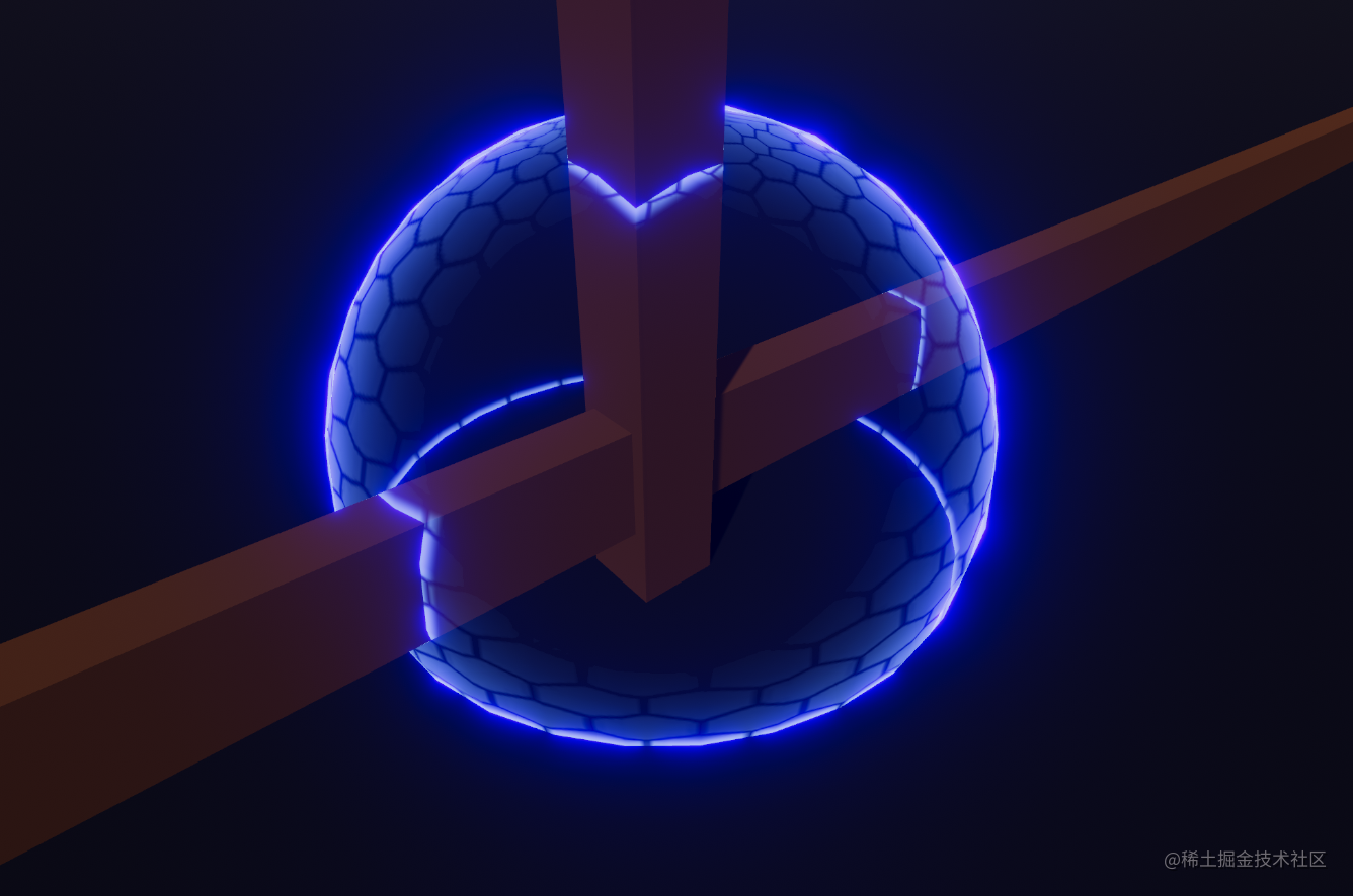 forcefield效果的实现