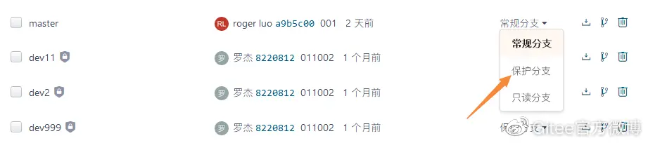更精细的分支保护策略，如何实现？-Gitee 官方博客