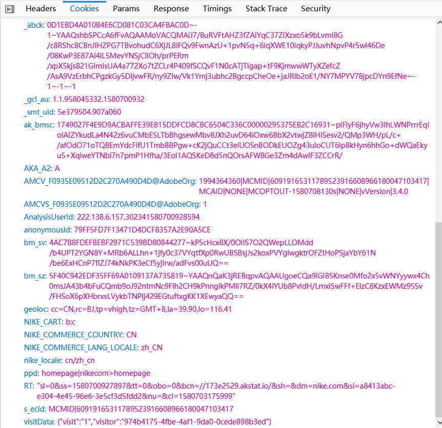 login-request-cookie