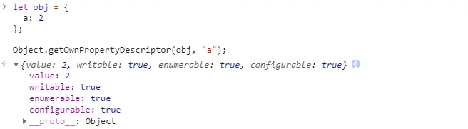getOwnPropertyDescriptor