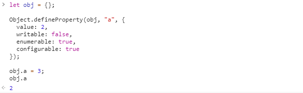 definePropertyWritableFalse1