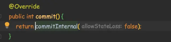 commit