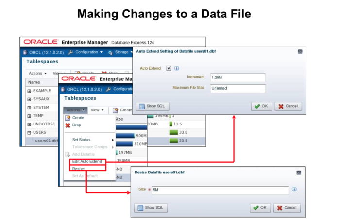 Making Changes to a Data File