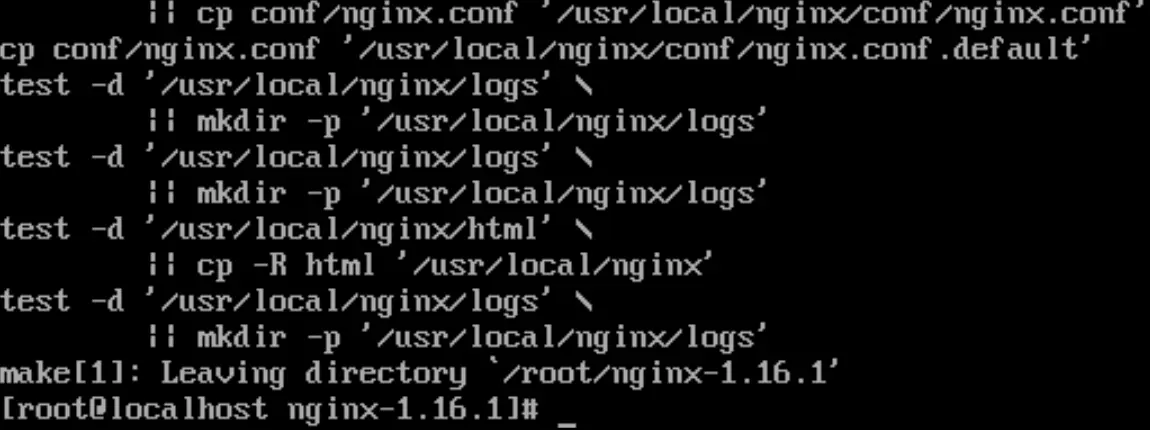 make install