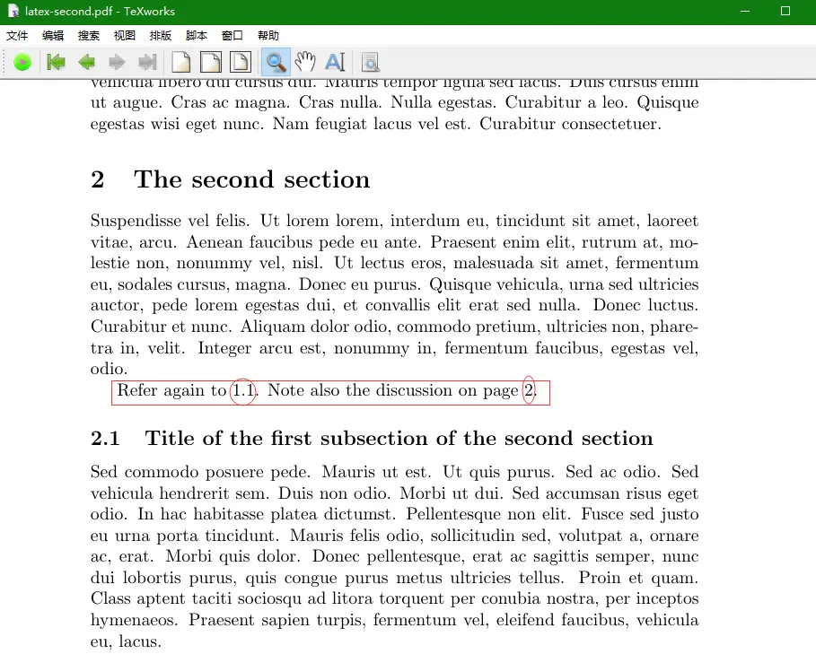 编译两次显示正确结果