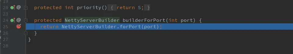 grpc无法启动debug