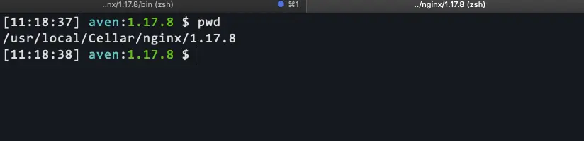 Nginx安装目录位置