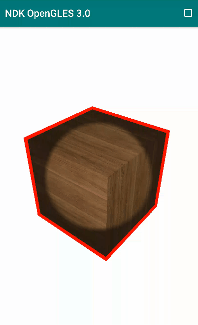 利用模板测试绘制物体轮廓效果图