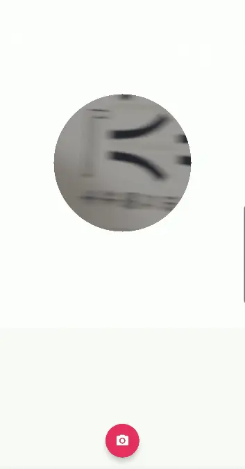 缩放的圆