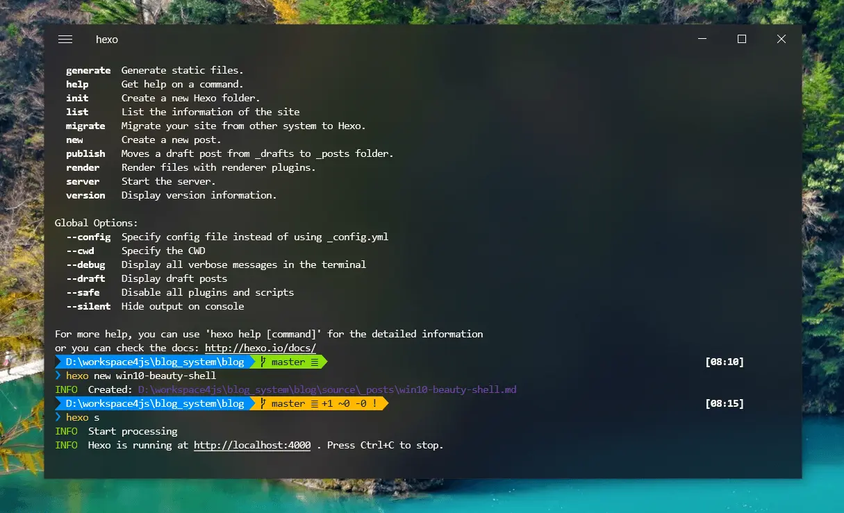 设置背景透明度