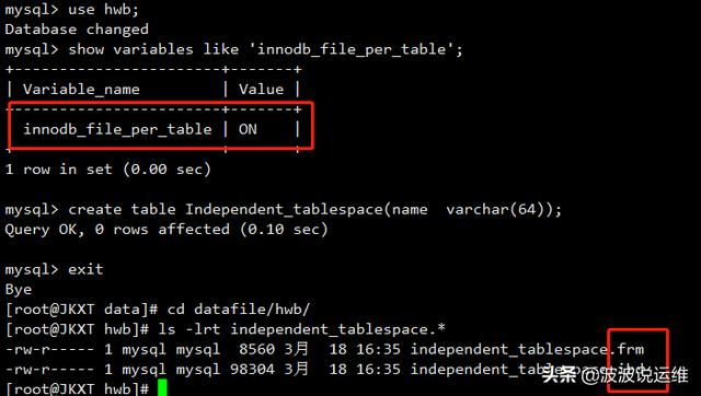 一文看懂MySQL如何判断InnoDB表是独立表空间还是共享表空间