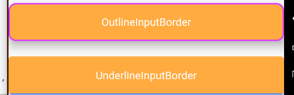 OutlineInputBorder和UnderlineInputBorder