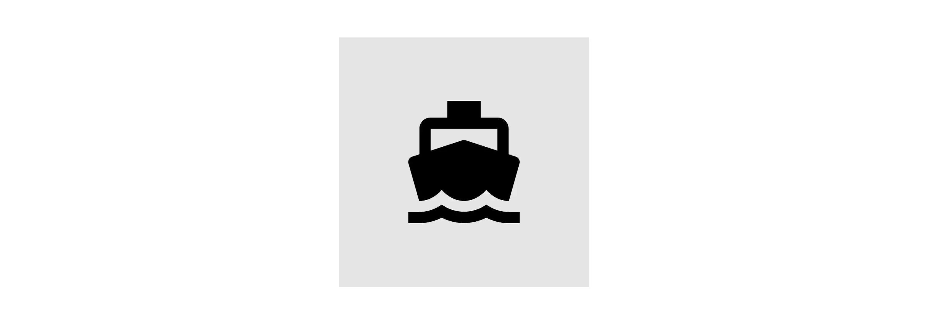简洁的船 icon （来自： [Material](https://material.io/design/iconography/system-icons.html)）