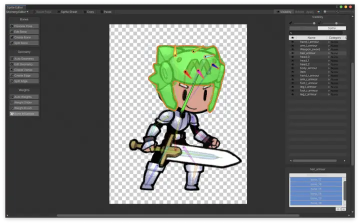 这样头发细微动画不影响头盔