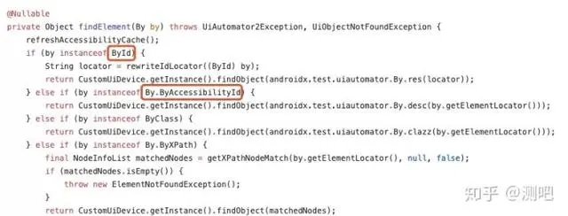 App自动化之dom结构和元素定位方式（包含滑动列表定位）