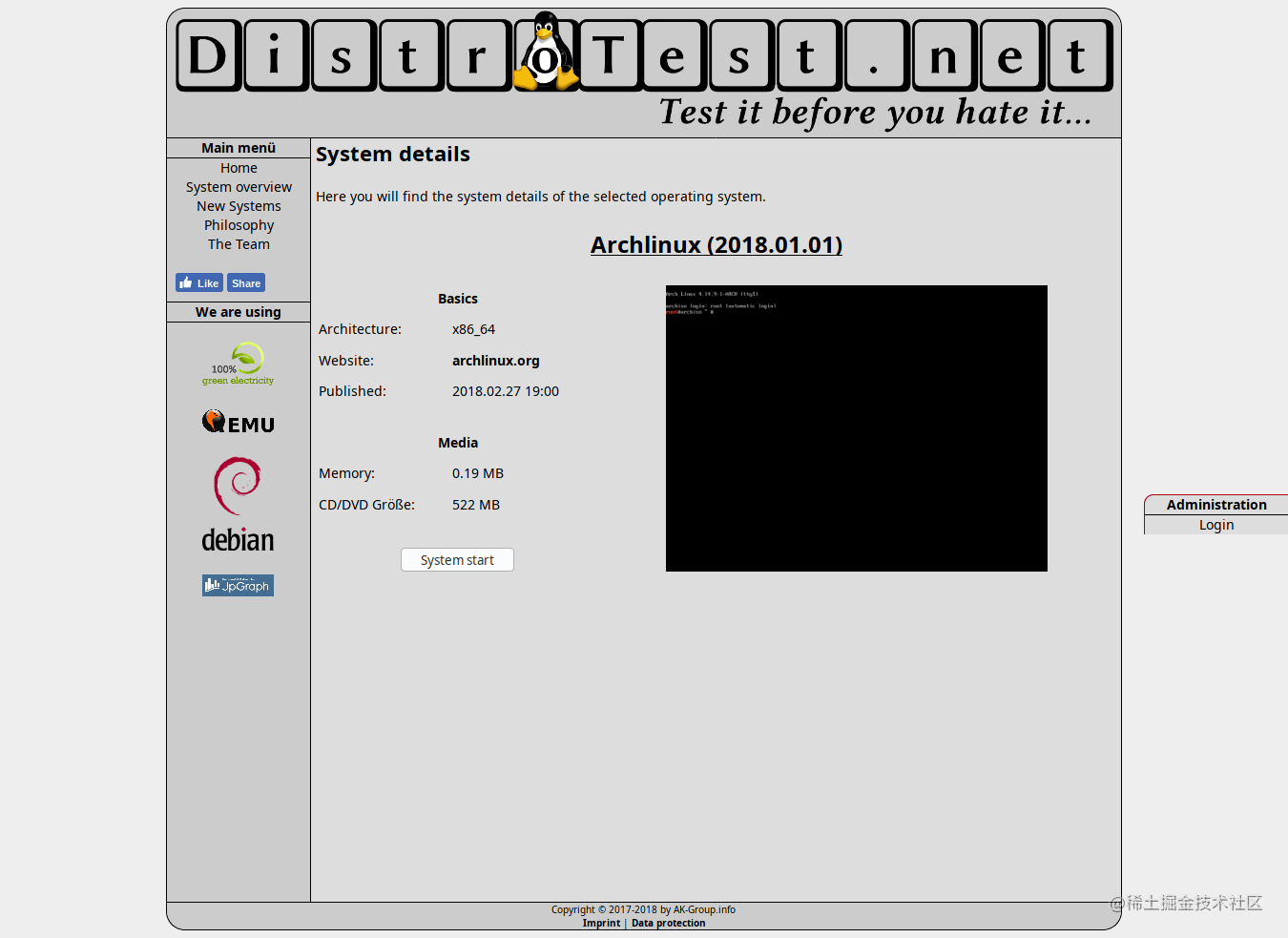 免费在线试用 200+ Linux 和 Unix 操作系统