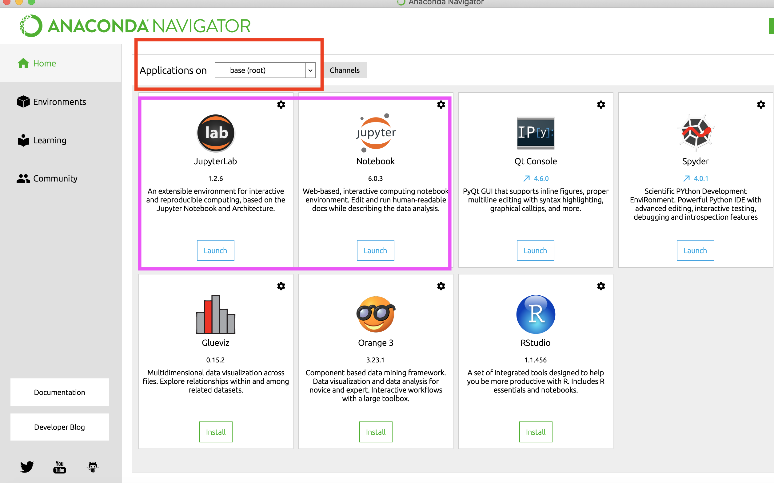 Anaconda图形用户界面