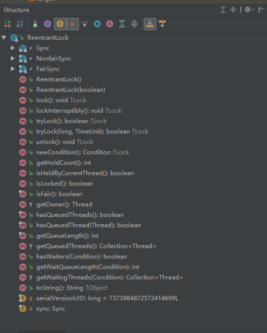 可重入锁类结构