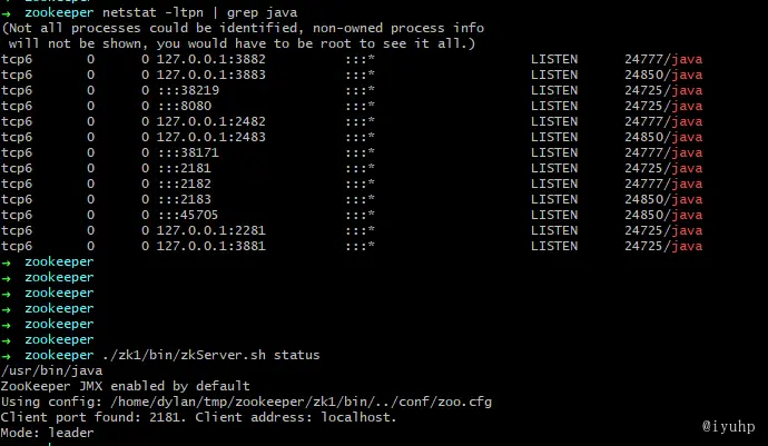 ensemble listening ports