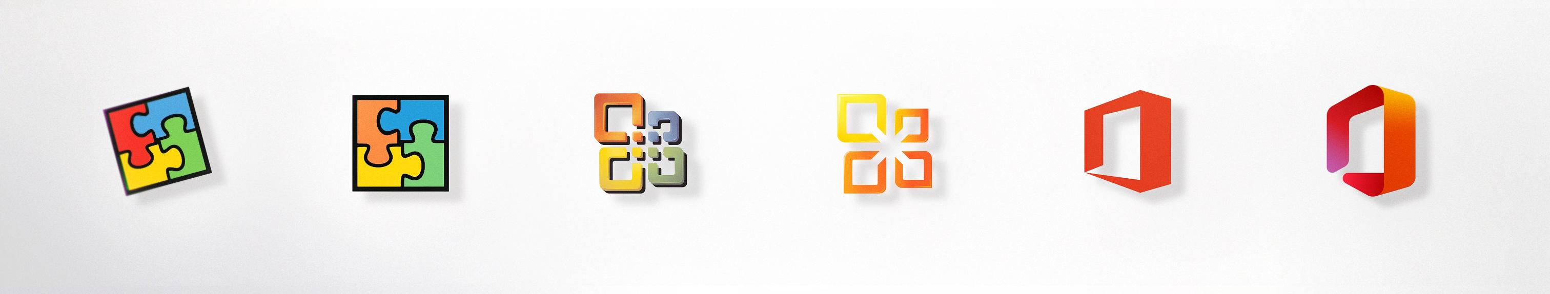 随着Office体验的不断发展，我们的图标也在不断变化。