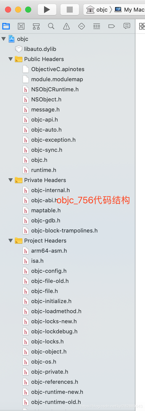 objc_756代码结构