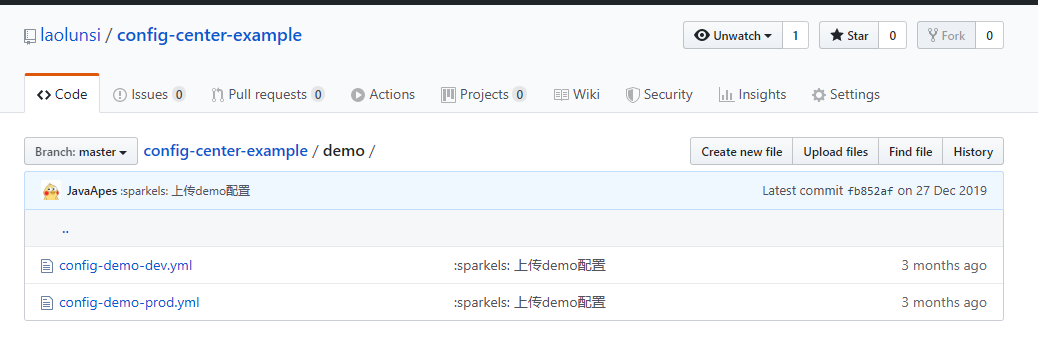 config-center-example