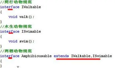 类和接口的实现关系