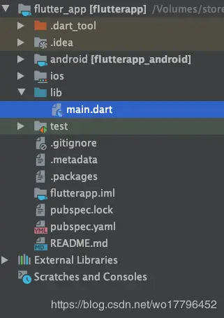 Flutter项目结构