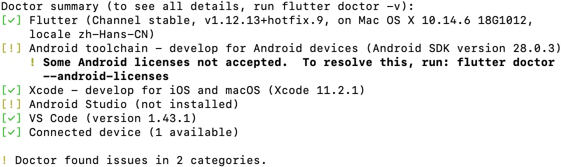 Dart SDK安装成功截图