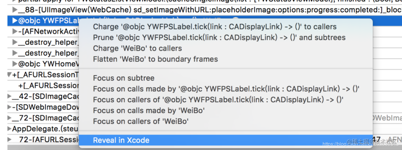 右键就可以打开Xcode自动定位