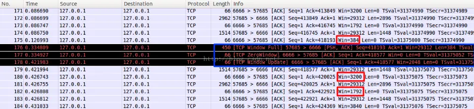 wireshark 一发一收