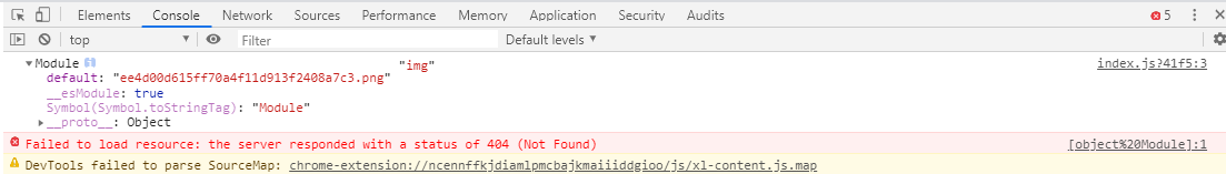 默认情况下控制台中img的输出结果