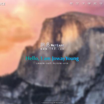 JowayYoung于2020-04-22 11:16发布的图片